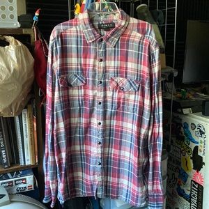 21 Men button up flannel